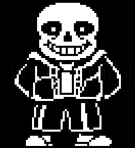 How To Draw Sans Undertale Easy Step By Step Drawing