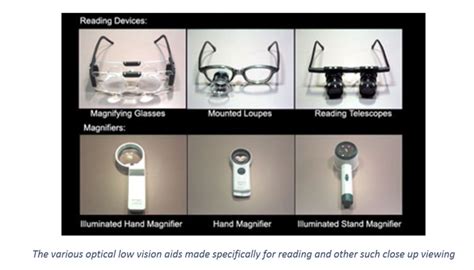 Optical Low Vision Aids Devices To Help The Blind And The Visually Impaired Careers Today