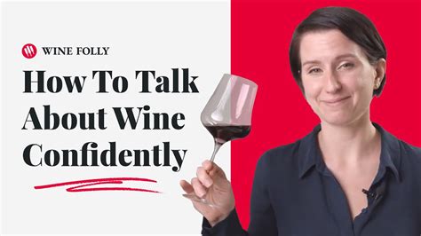 Red Wine Vocabulary Wine Folly Youtube