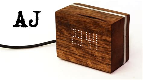 Making A Wooden Digital Clock Youtube