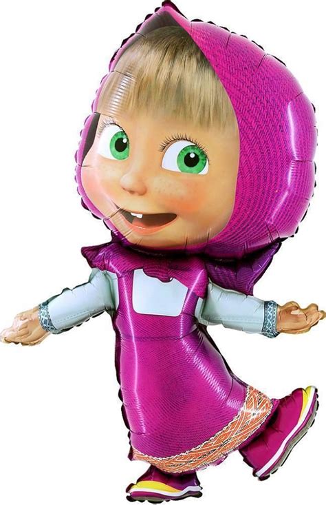 Masha And The Bear Balloon Foil 35 91 Cm Party Supplies Decoration Birthday Masha And The