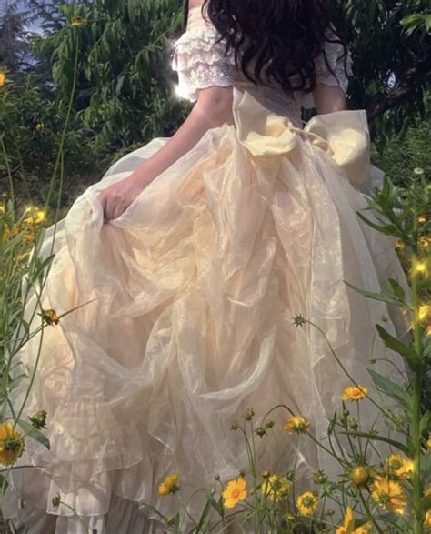 𝓹𝓮𝓽𝓪𝓵 ♡ Princess Aesthetic Fairytale Dress Fantasy Dress