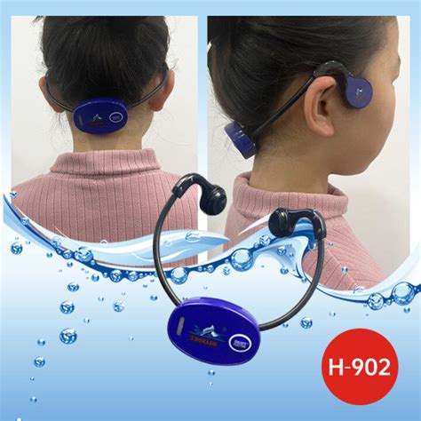 Swimtalk H Swimming Headset Bone Conduction Technology And H