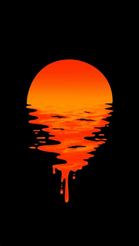 Free Download Drippy Sunset Riphonewallpapers 900x1600 For Your
