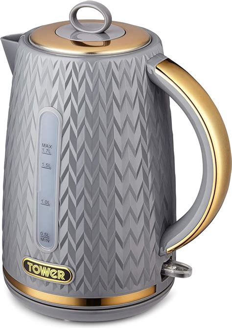Tower T10052gry Kettle Empire Range 17l Capacity 3kw Grey With