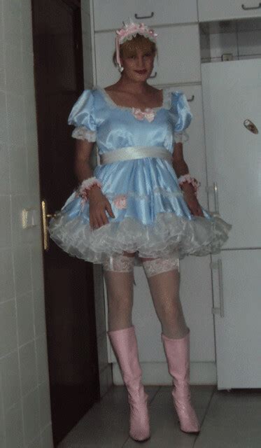 Flickriver Photoset Beebee Satin Sissy Dress By Felicia Colette