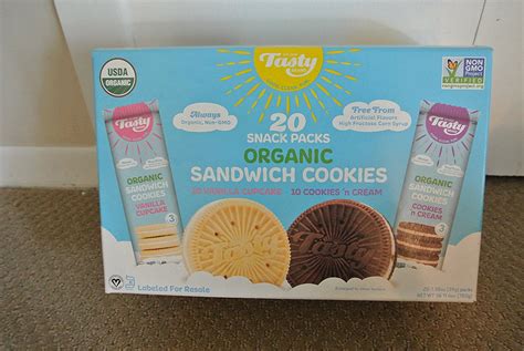 Tasty Organic Sandwich Cookies 20 Packs