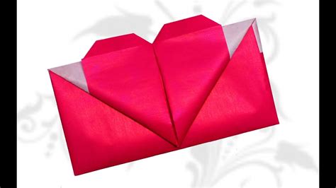 Diy Crafts Origami Heart Envelope Valentines Day Diy Beauty And