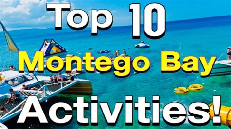Top 10 Things To Do In Montego Bay Jamaica Youtube
