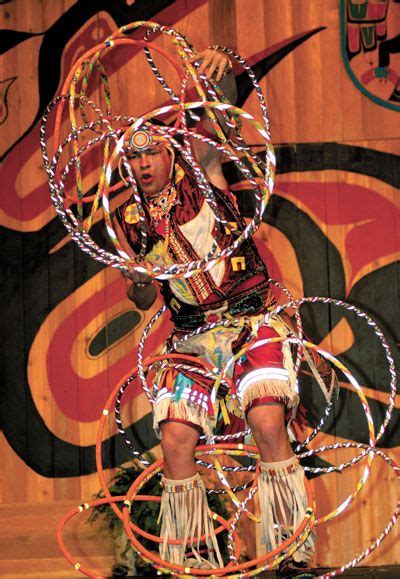 Hoop Dancer From The Alberta Cree Nation Native Canadian Canadian