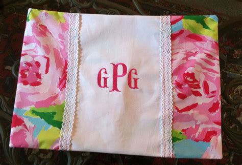 Pillow shams not filled properly can look frumpy. Custom made decorative pillow sham in Lilly Pulitzer's Hotty Pink First Impression fabric ...