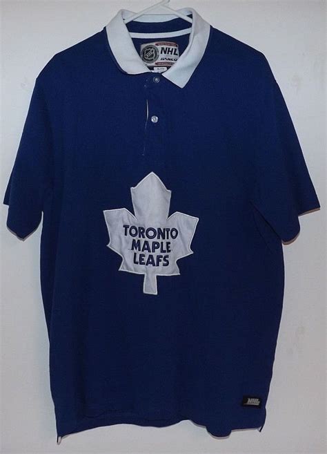 Toronto Maple Leaf Nhl Mens Xl Golf Shirt New Without Tags Excellent