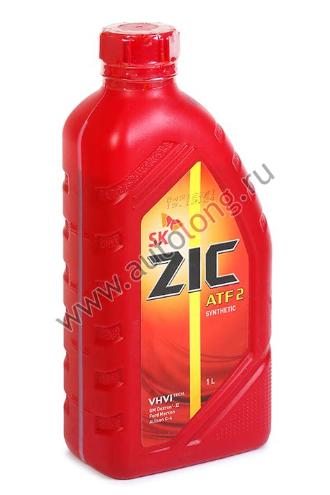 Масло трансмиссионное Zic Atf 2 синтетическое 1л пластик купить по