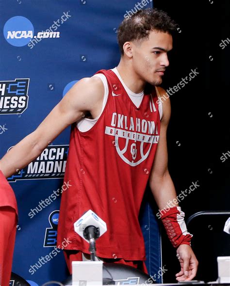 Oklahomas Trae Young Leaves After News Editorial Stock Photo Stock