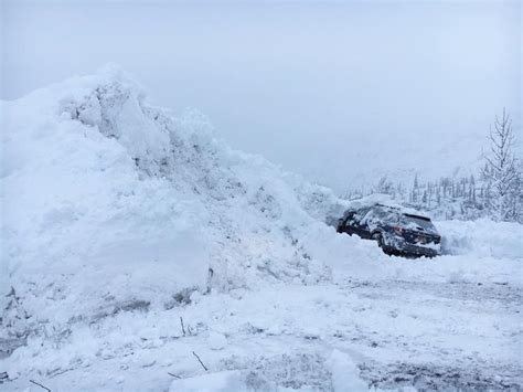 Alaska Just Had A Storm For The Record Books 15″ Of Snow Fell In 90