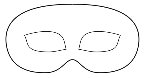 Printable Face Mask Template