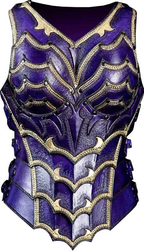 Fantasy Breastplate Pattern Prince Armory Leather Armor Fantasy