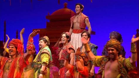 Video The Cast Of Aladdin Performs Arabian Nights Live Aladdin Broadway Aladdin Musical