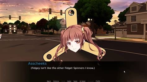 Date A Fidget Spinner Lets Play A Visual Novel Dating Sim Youtube