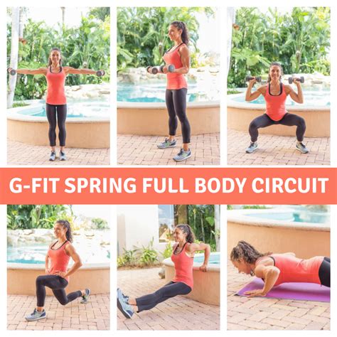 G Fit Full Body Circuit Full Body Circuit Workout Circuit Workout
