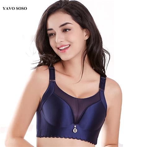 Yavo Soso No Rims Sexy Lingeries Women Bras Plus Size Cde Cde Seamless Smooth Glossy Bra