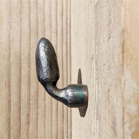 Wall Hook Hand Forged Contemporary New Home T For Him Or Etsy