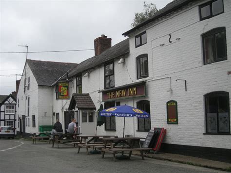 The New Inn At Bettws Cedewain Row Cc By Sa Geograph Britain And Ireland