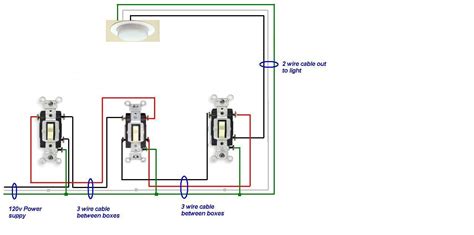 How Do I Wire A Three Way Light Switch With 3 Differerent Light