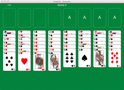 You can use the free cells strategically to transfer all cards from the tableau to the foundation. FreeCell Rules