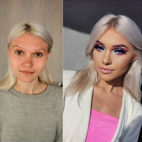 Dramatic Makeup Transformations