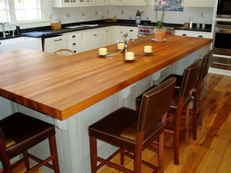 Woodgrain laminates are the unsung hero of décor. Cherry Edge Grain L-Shaped Wood Countertop | Wood ...