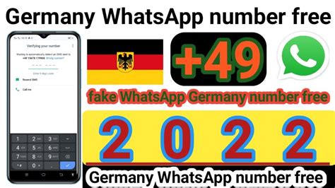 How To Create Whatsapp Account Germany Ka Fake Whatsapp Number Free