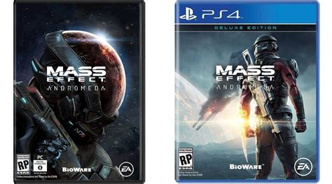 Mass Effect Andromeda Box Art And Deluxe Edition Leak