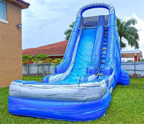 22ft Big Plunge Water Slide S44 Moms Party Rental