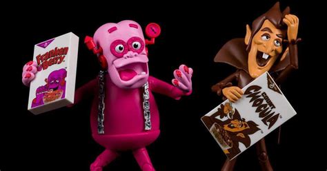 Count Chocula And Frankenberry Monster Cereal Action Figures Are A Real