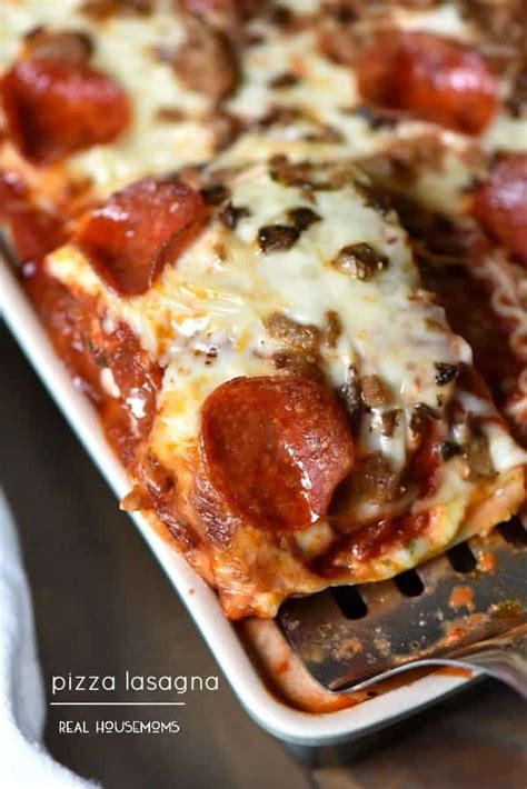 Pizza Lasagna ⋆ Real Housemoms