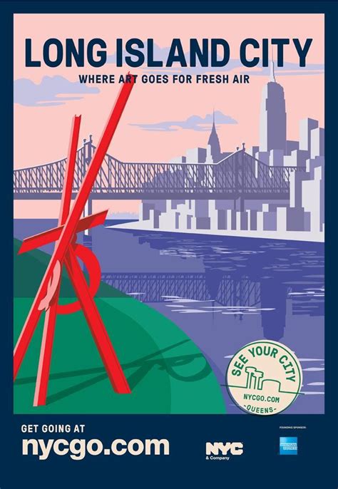 New York City Boroughs Promoted Via Retro Style Posters Tourism