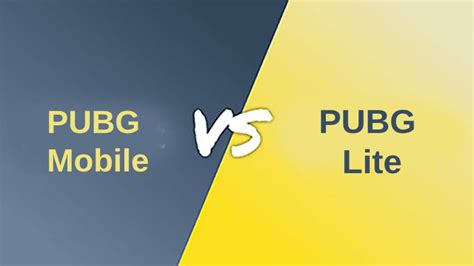 Difference Between Pubg Mobile And Pubg Lite Updated 2022