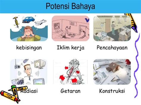 Biasanya di semua tempat kerja tetap ada sumber bahaya yang bisa meneror keselamatan atau kesehatan tenaga kerja. Contoh Potensi Bahaya Di Tempat Kerja - Bagikan Contoh