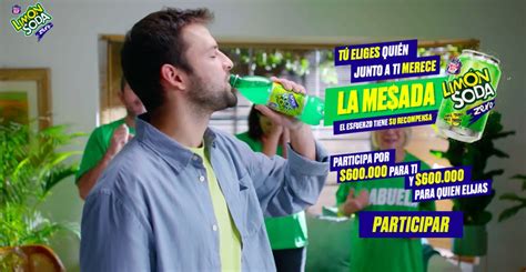 Promoción Mesada Limón Soda Gana premios de 600 000 para ti y 600