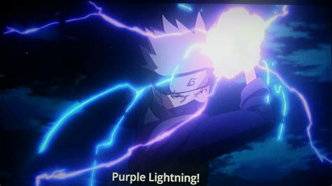 Kakashi Purple Lighting Jutsu Heróis Marvel Marvel Herois