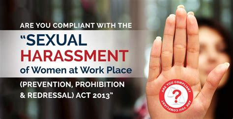 Simplifying The Sexual Harassment Of Women At Workplace Act Jantakhoj