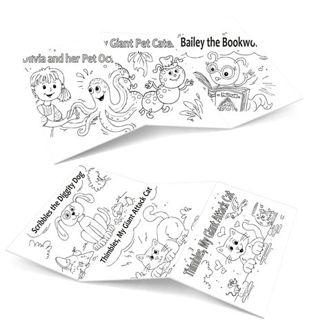 Short Bedtime Stories And Coloring Pages For Kids Printable Coloring