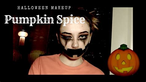 Scary Pumpkin Halloween Makeup Tutorial Youtube