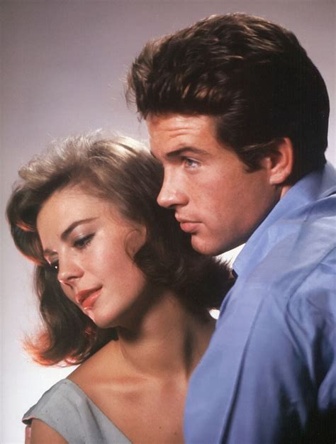 Natalie Wood And Warren Beatty In A Publicity Photo For Splendor In The Grass 1961 Hollywood