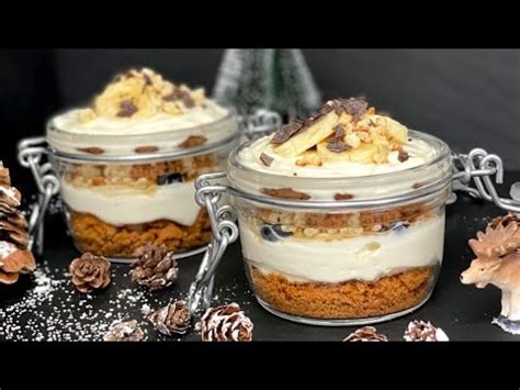 Weihnachtsdessert Im Glas Fruchtig Nussig Cremig Nachtisch Im Glas Youtube