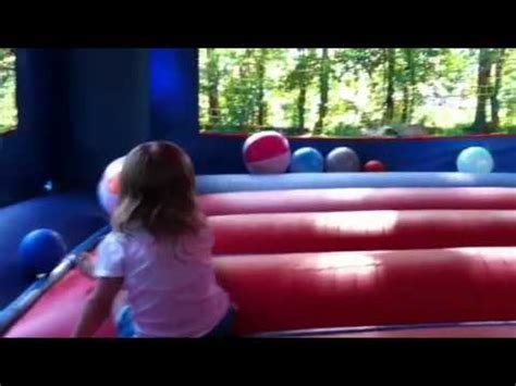 Girls In The Bouncy Castle Youtube