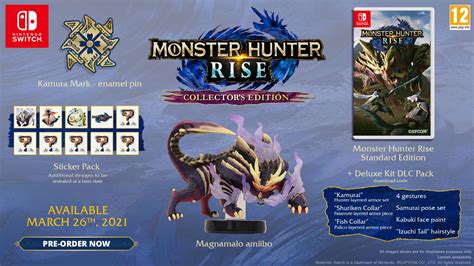 But holy cow the nintendo switch has no business outputting graphics that good, at least not if it's. Buy Monster Hunter Rise: Collector's Edition - with Pre ...