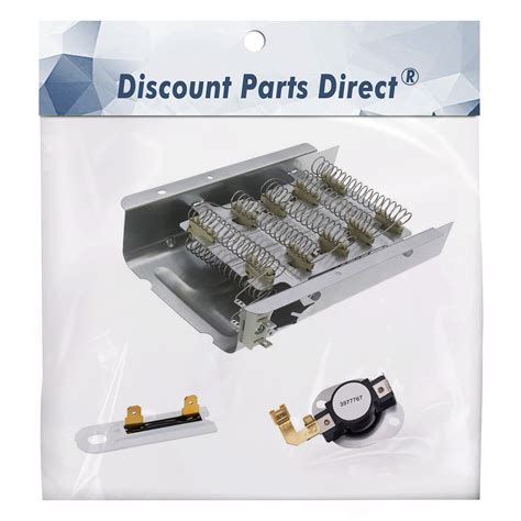 Even though this post is about the whirlpool brand dryer, lets. 279838 & 3977767 & 3392519 Dryer Heating Element Kit ...