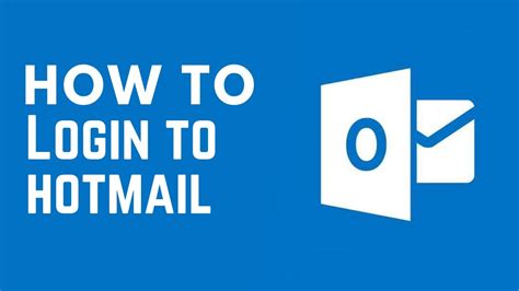 Hotmail Login Page Outlook